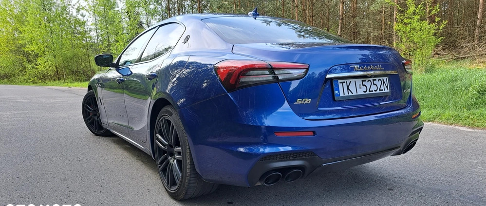 Maserati Ghibli cena 299000 przebieg: 16100, rok produkcji 2021 z Pasłęk małe 742